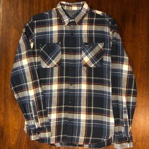 Gap Plaid Long-Sleeve Button-Down Shirt